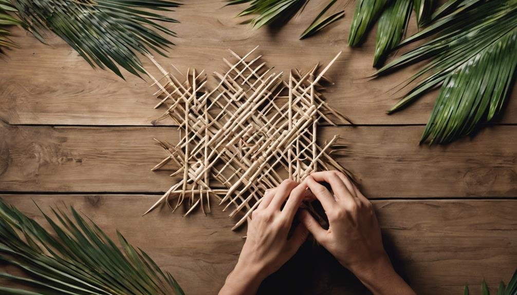 crafting palm crosses tradition