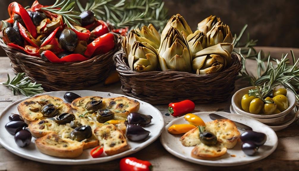 variety of side dishes