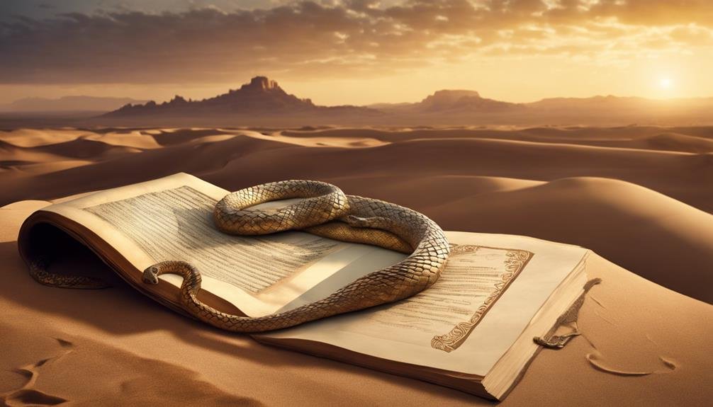 biblical snake symbolism explanation