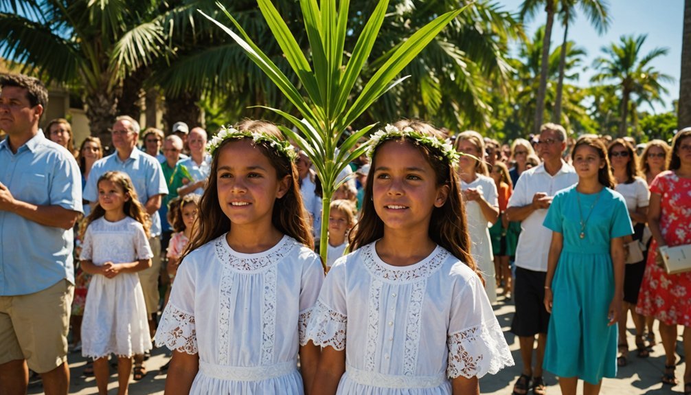 celebrating palm sunday visions