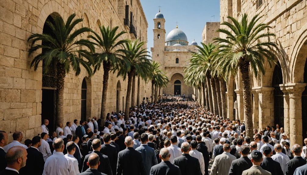 jerusalem s palm sunday festivities